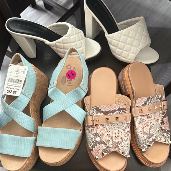 Shoes - Elegant White Quilted Heels